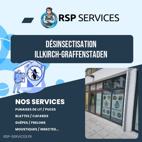 RSP SERVICES désinsectisation Illkirch