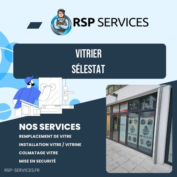 RSP Services vitrerie Sélestat