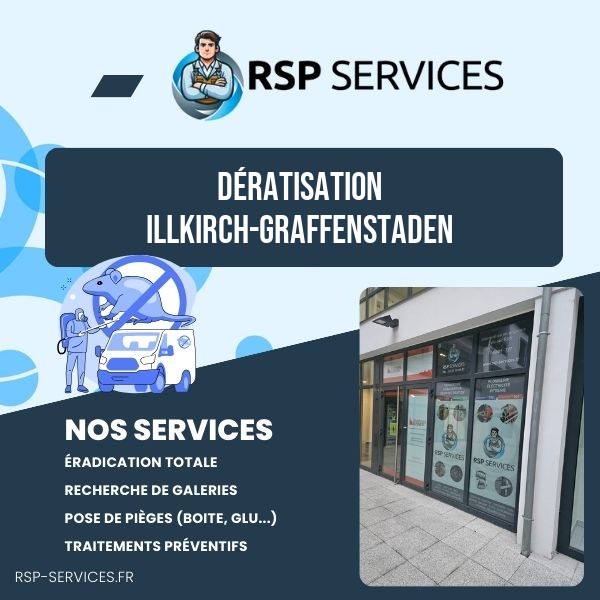 RSP services dératisation Illkirch-Graffenstaden
