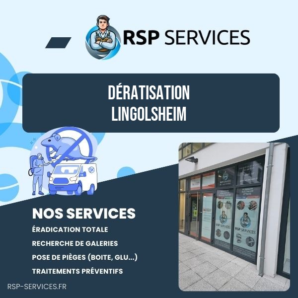 RSP services dératisation Lingolsheim