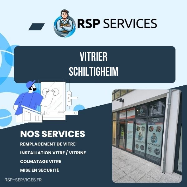 RSP services vitrerie Schiltigheim